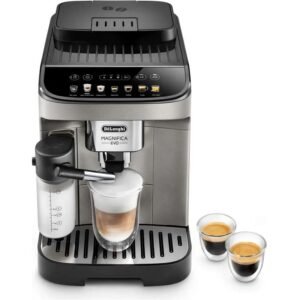DeLonghi ECAM 290.81.TB Magnifica Evo Milk, Kaffee-Vollautomat, titanium/schwarz