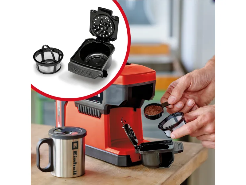 Einhell Akku-Kaffeemaschine