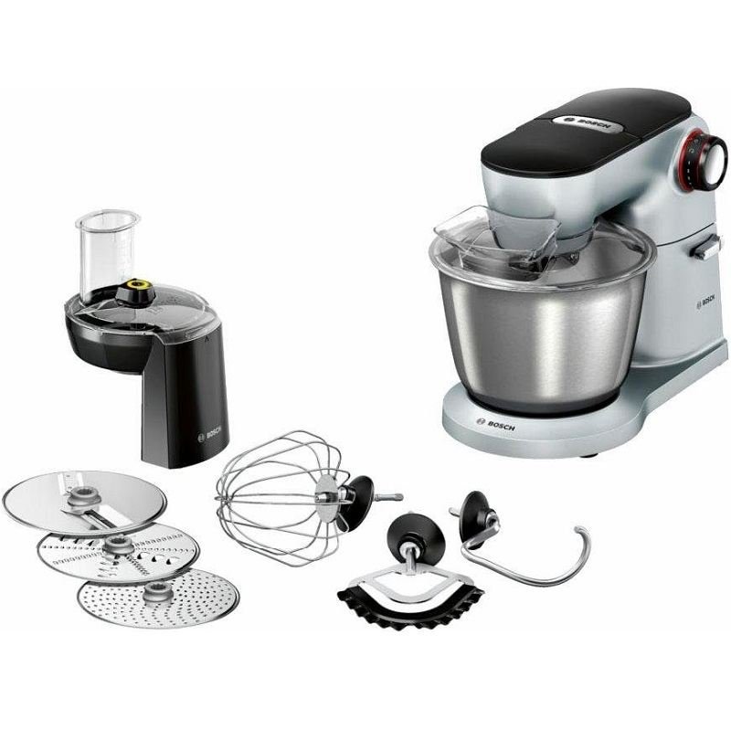 Küchenmaschine Serie 8 MUM9D33S11 Durchlaufschnitzler, 3 Scheiben, silber
