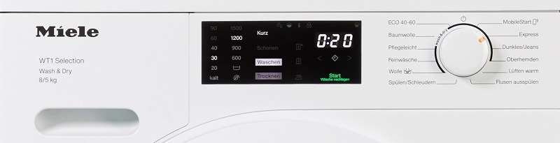Miele Waschtrockner WTD163 WCS